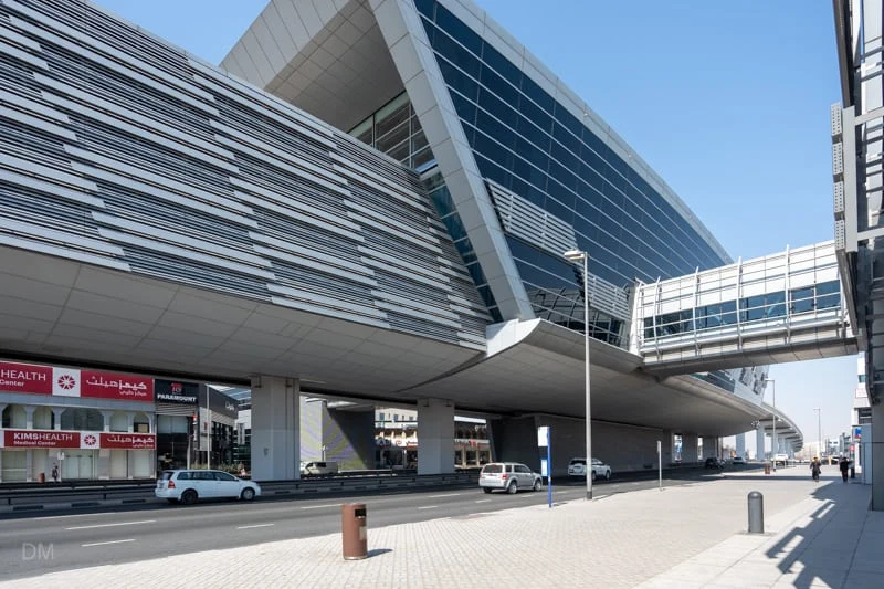 Abu Baker Al Siddique Metro Station Green Line