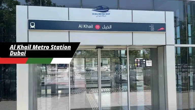 Al Khail Nakheel Metro Station Red Line