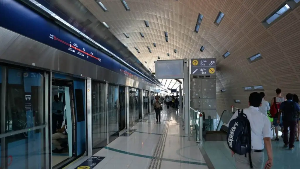 Al Qusais Metro Station Green Line
