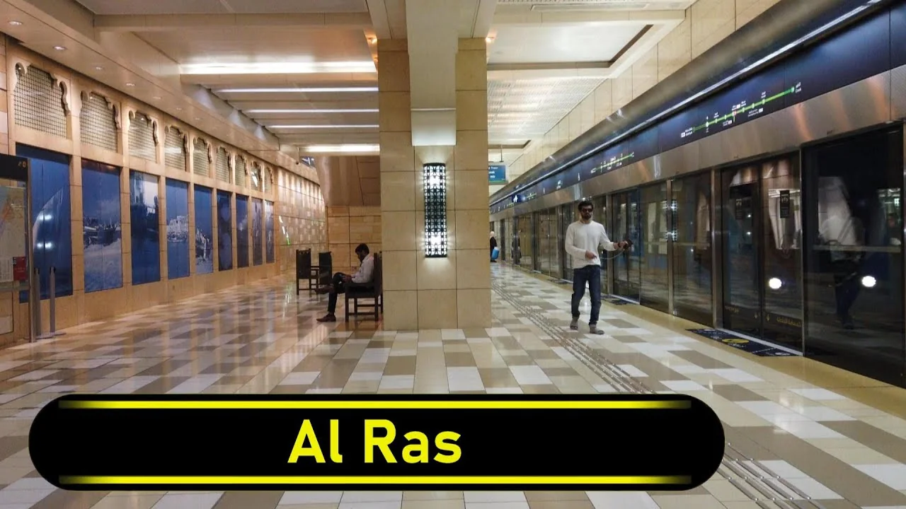 Al Ras Metro Station Green Line