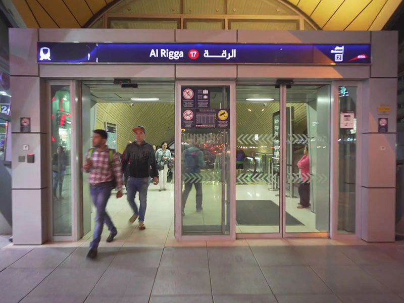 Al Rigga Metro Station Red Line