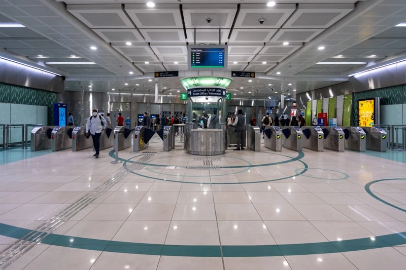 Baniyas Square Metro Station Green Line