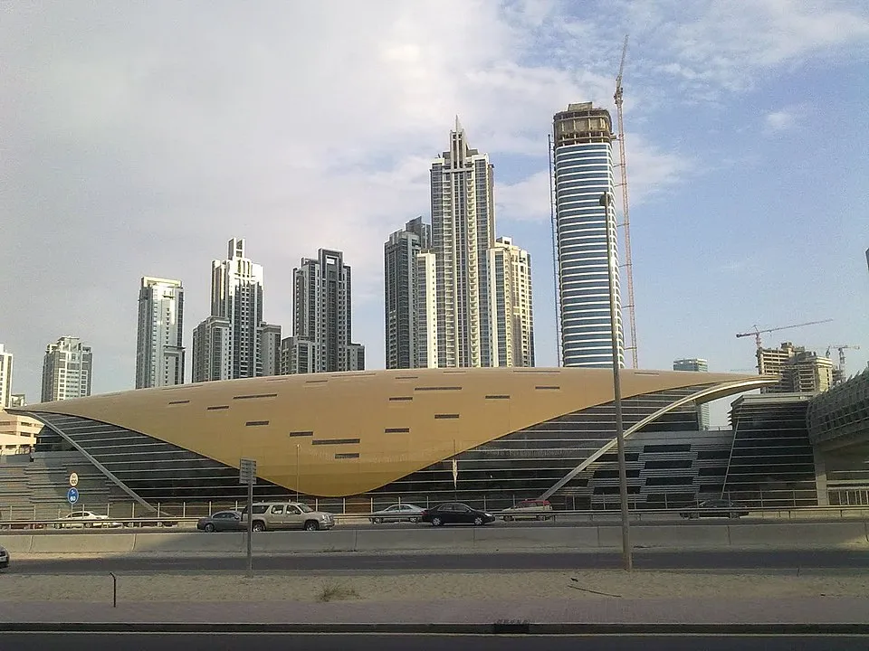 Business Bay Metro Station Red Line