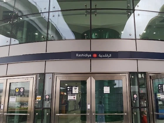 Centerpoint Rashidiya Metro Station Red Line