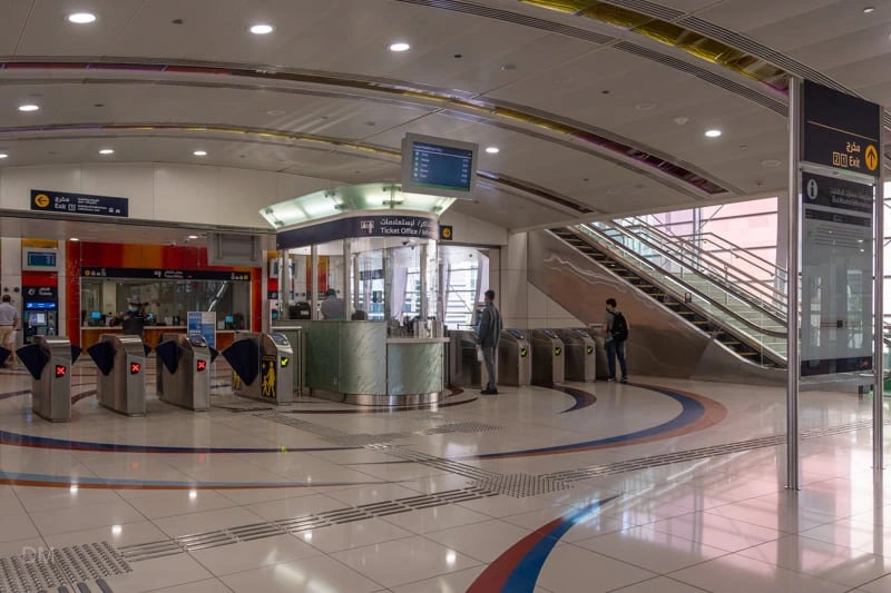 Dubai Healthcare City Metro Station Green Line