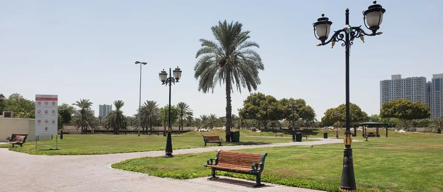 How to get to Ajman Ladies Park by metro or bus