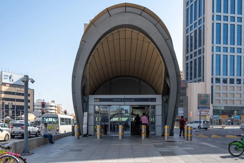 Sharaf DG Metro Station Green Line