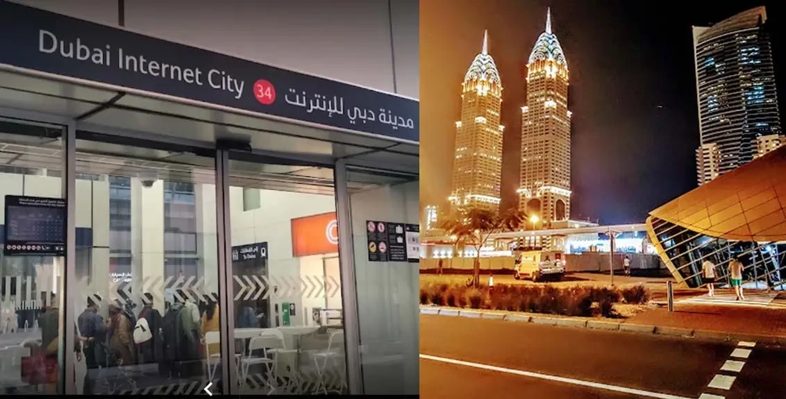 Dubai Internet City Metro Station Red Line