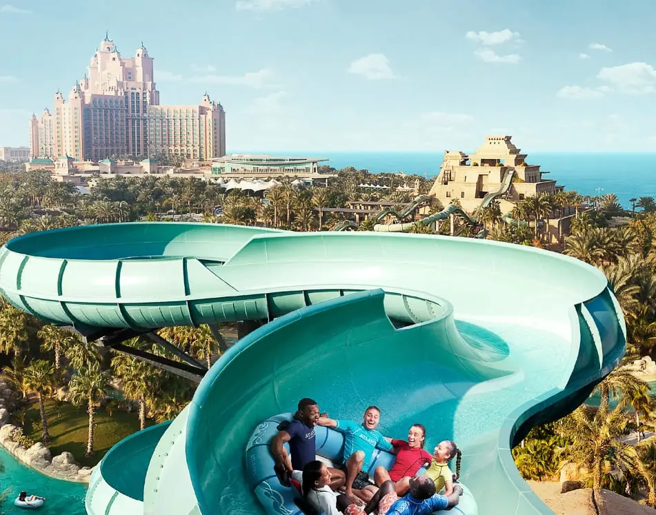 Family fun at Aquaventure Dubai
