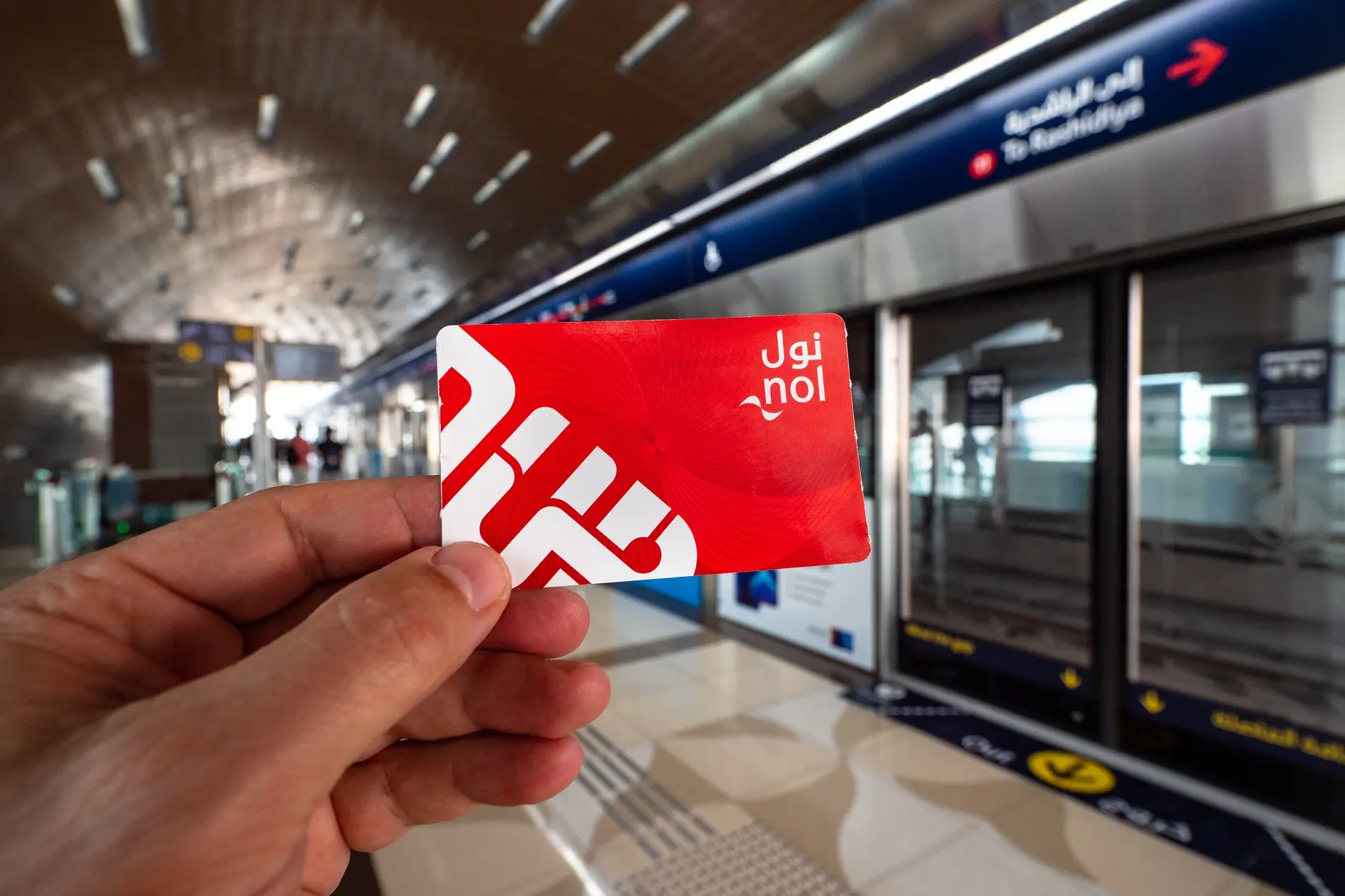 Dubai Metro Red Line Fares and Nol Cards